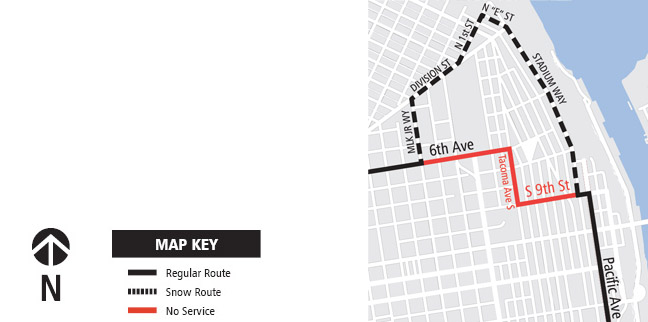 2023 Snow Map Route 1