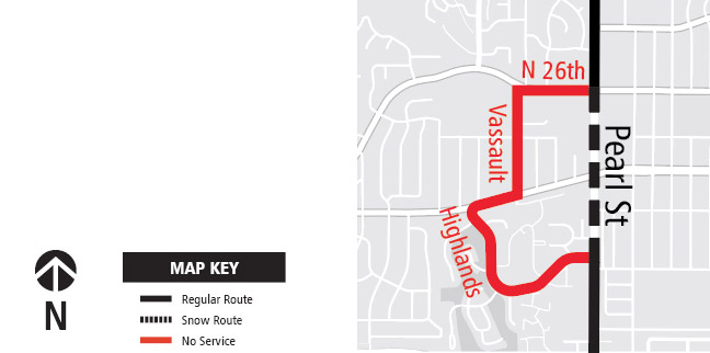 2023 Snow Map Route 10