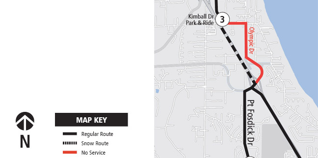 2023 Snow Map Route 100