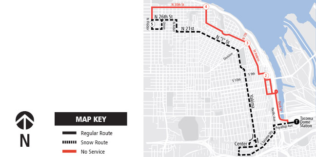 2023 Snow Map Route 13