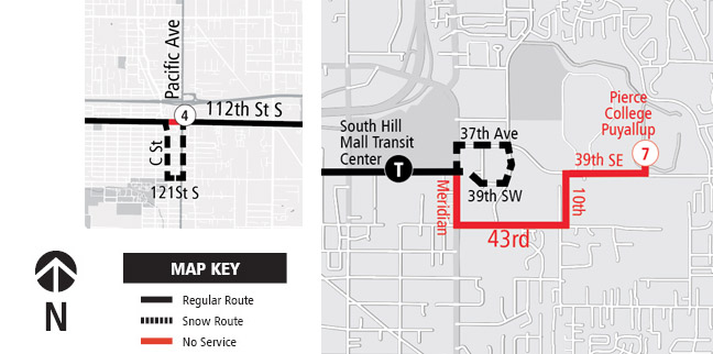 2023 Snow Map Route 4