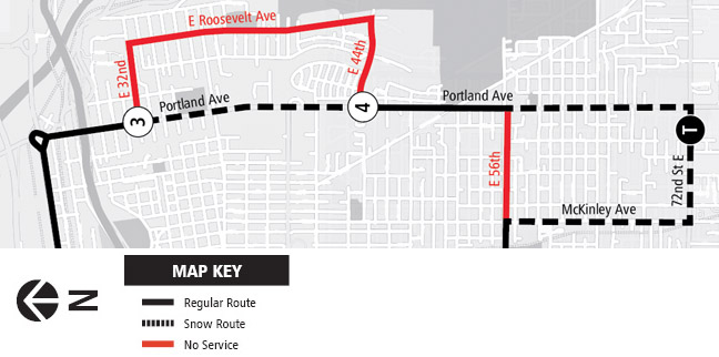 2023 Snow Map Route 41