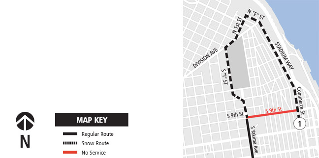 2023 Snow Map Route 45