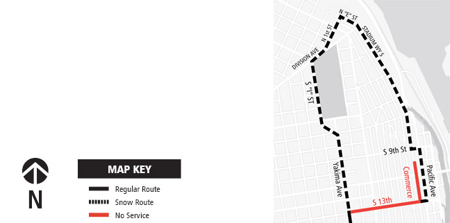 2023 Snow Map Route 48