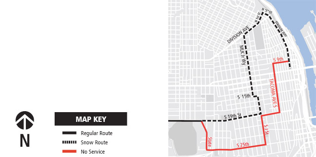 2023 Snow Map Route 57