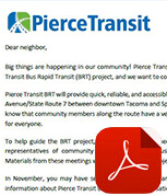 brt community committee mailing