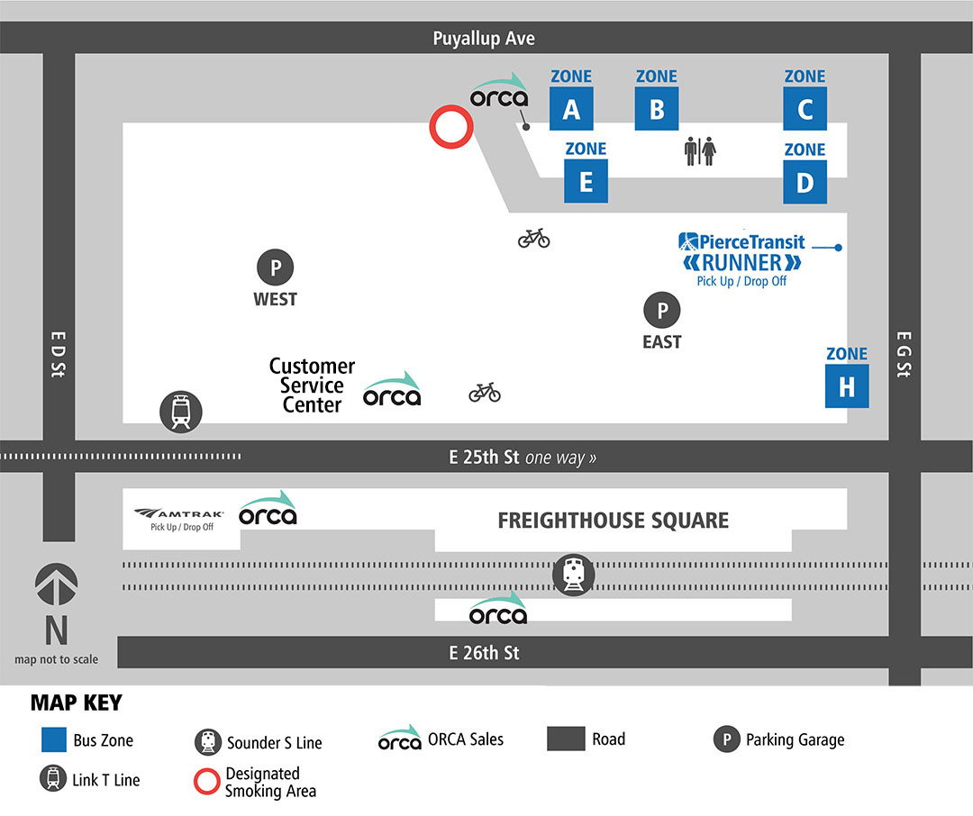 TDS Transit Center Map